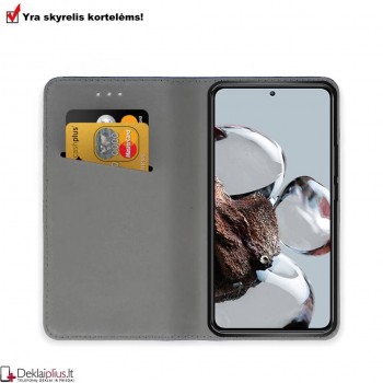 Telone atverčiamas dėklas - juodas (Xiaomi 12T/12T Pro) Telone atverčiamas dėklas - juodas (Xiaomi 12T/12T Pro)